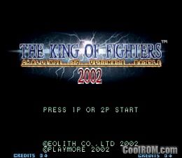 King of Fighters 2002 ROM  Neo Geo - CoolROM.com
